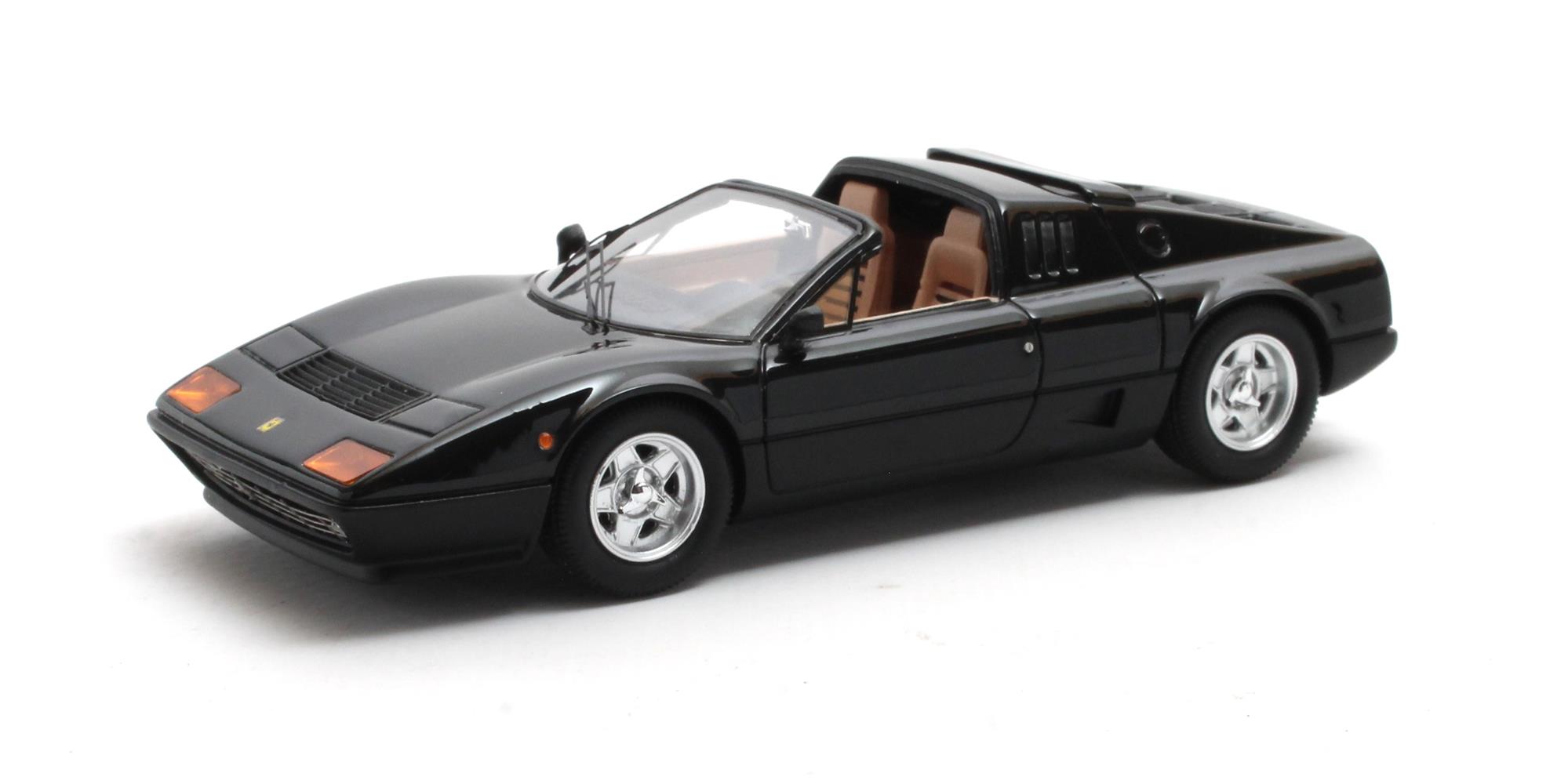Ferrari 512 BB Targa Straman 1978 Zwart - 1:43